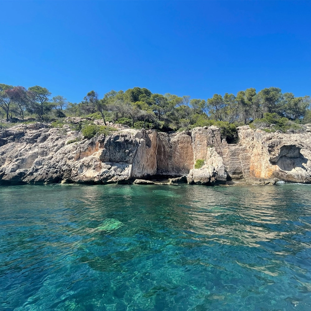 Mallorca cost from sea view
